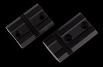 Weaver Top Mount Base Pairs - Matched Front/Rear Aluminum