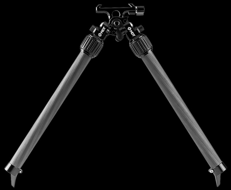 MDT Mountain Bipod Picatinny Mount Carbon Fiber Aluminum 2.7–15.8 in Height