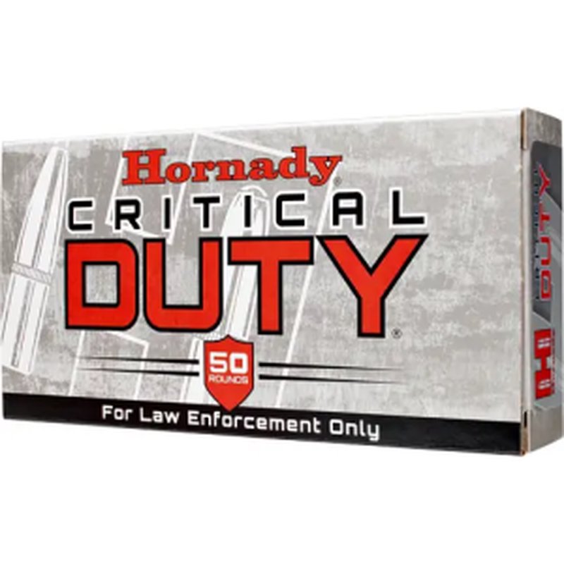 Hornady Critical Duty 40 S&W 175gr FlexLock Ammunition 50rd 10bx/CS