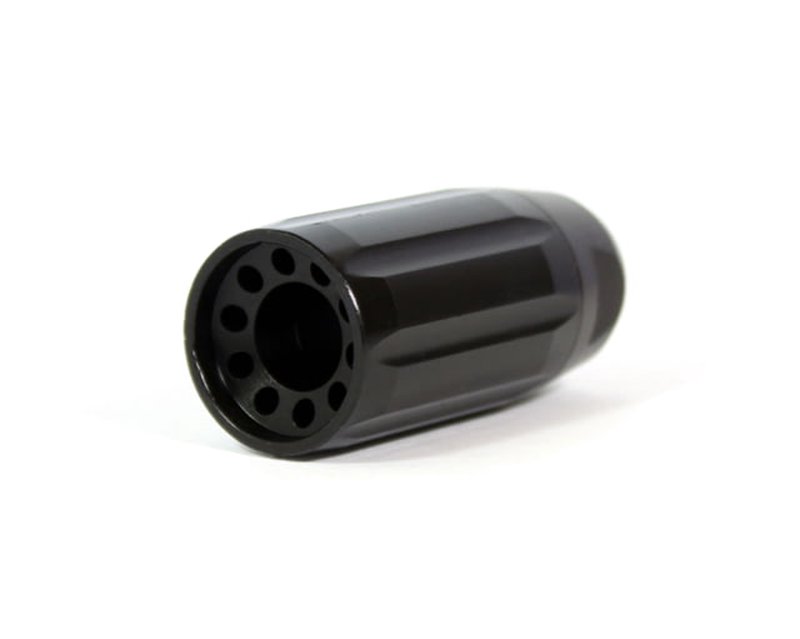 Kaw Valley Precision Linear Compensator 9mm Caliber M13.5x1 LH Threads per Inch Black Small