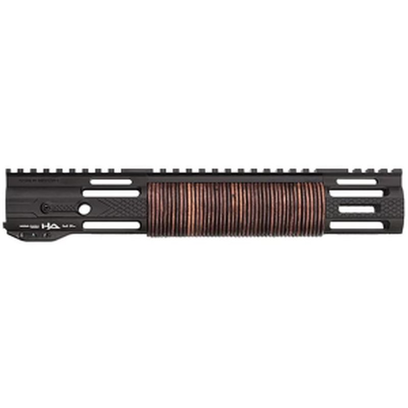Hera Arms IRS Leather Wrap AR-15 M-LOK Handguard 15in Brown