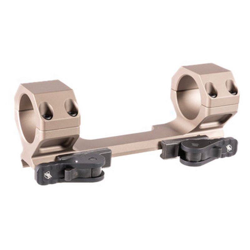 American Defense ADM AD-DELTA 30mm Scope Mount Low FDE Dual QD Lever
