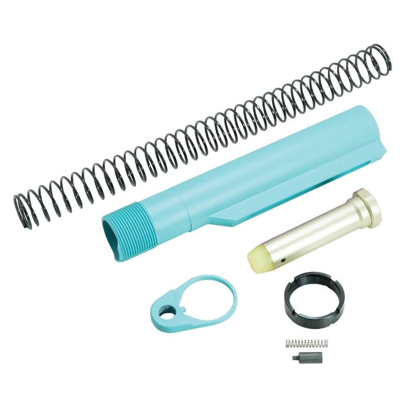 Timber Creek Outdoors Buffer Tube Kit for AR-15, Robin's Egg Blue