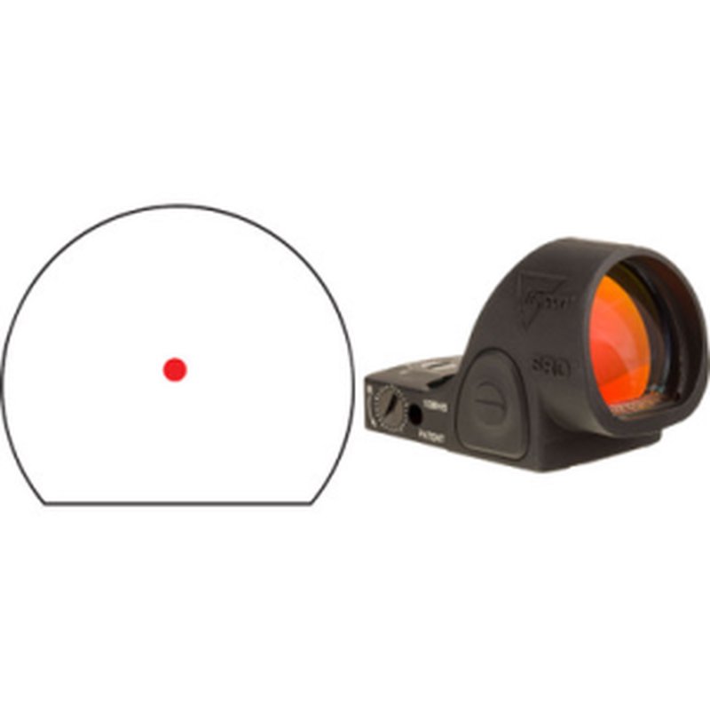 Trijicon SRO 1x Red Dot Reflex Sight 5 MOA Matte Black