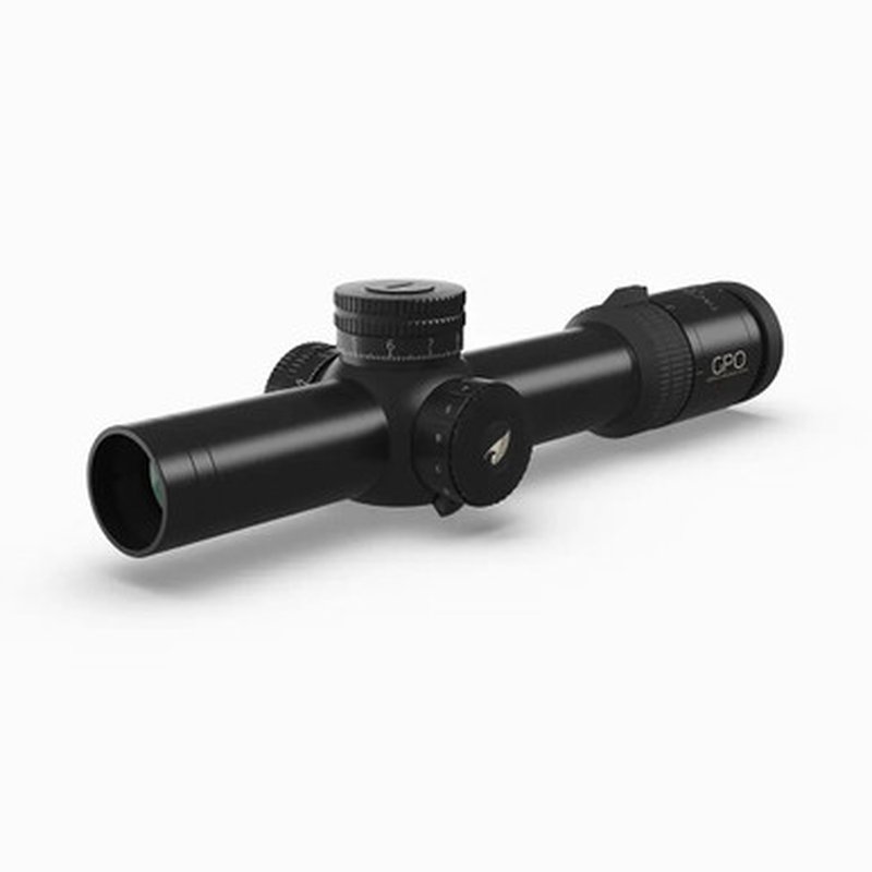 German Precision Optics GPOTAC 8X 1-8x24mm Illuminated LPVO Rifle Scope 34mm Tube FFP RT820