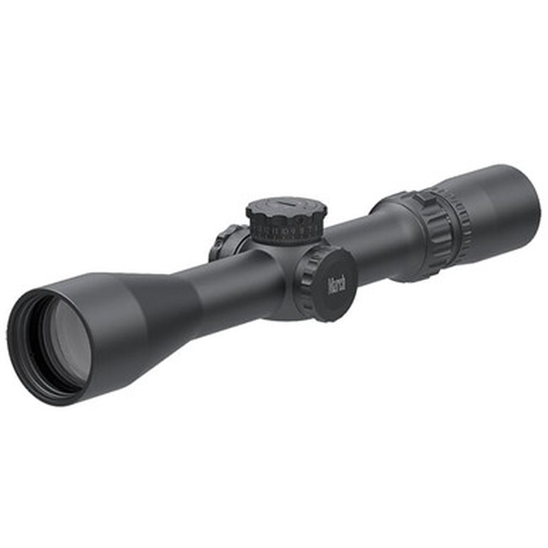 March Compact Tactical 2.5-25x42 Di-plex Reticle Riflescope 1/4MOA