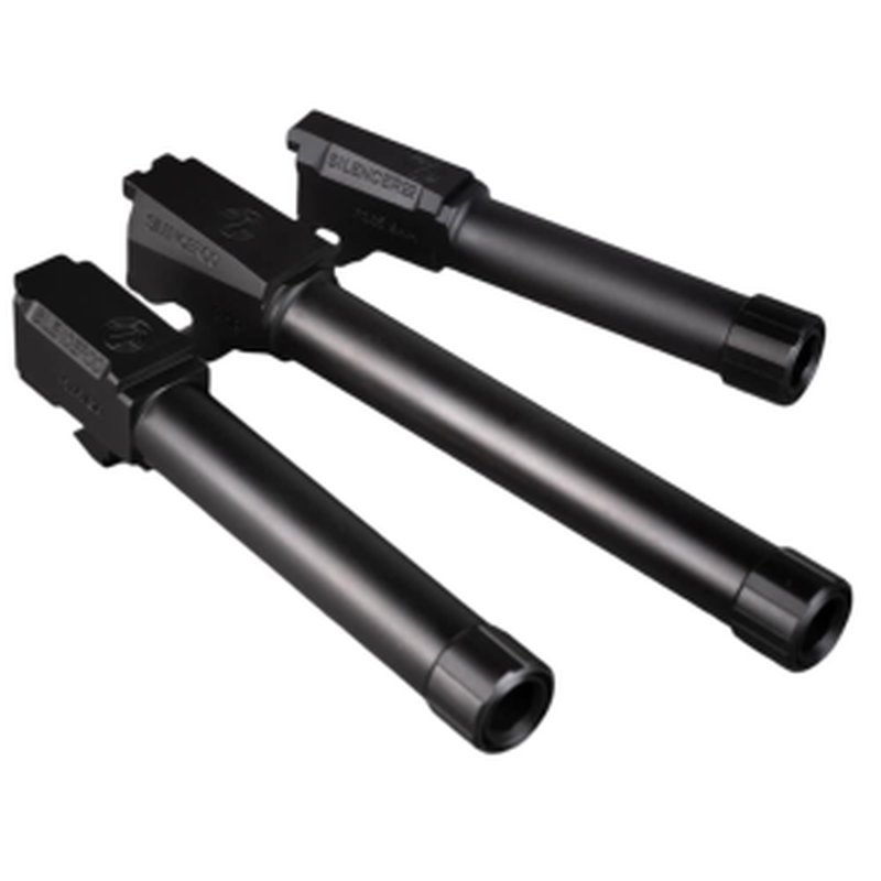 SilencerCo Glock 17L 9mm threaded barrel 1/2x28 6.5 in black