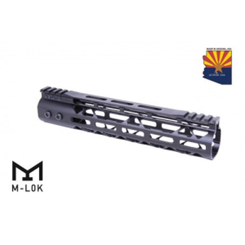 GUNTEC 10\" Mod Lite Skeletnzd M-Lok Free Floating Hndgrd