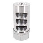 American Precision Arms APA Gen II Little Bastard Muzzle Brake 18x1.5 TPI 30 Cal Stainless Steel