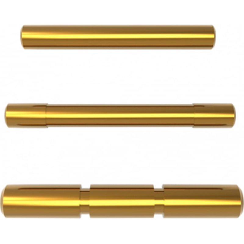 Cross Armory CRGPSGD 3 Pin Set for Glock Gen 1-3 (Gold Steel)