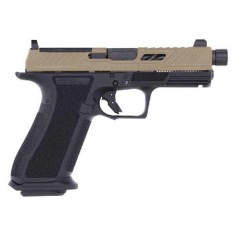 Shadow Systems SS-3810-SM25 XR920 Elite Optic Cut Threaded Pistol - COYOTE/BLK