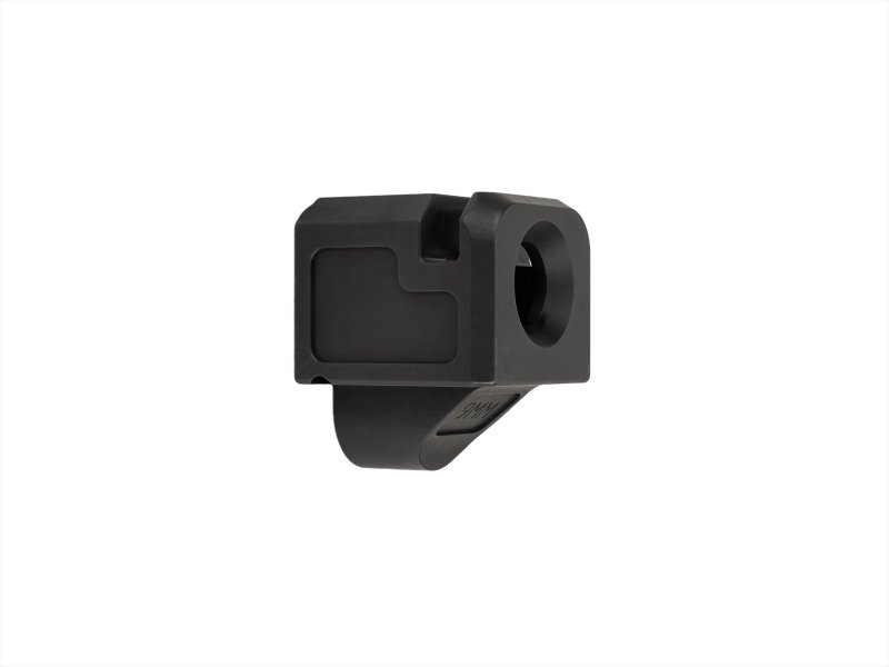 Zaffiri Precision Blowhole Black Compensator, 9mm Glock Gen 1-5 - ZP.COMP.BN