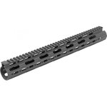 Leapers UTG Pro MTU019SS AR15 Super Slim Free Float Handguard 15" Aluminum Black, Picatinny Rail