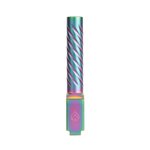 Ballistic Advantage Glock 19 Gen 3-5 barrel, non-threaded, PVD iridescent spiral flutes