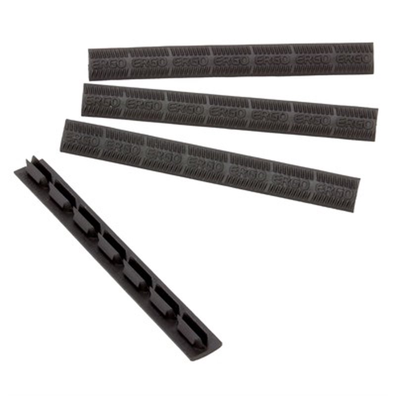 ERGO KEYMOD 7-SLOT WEDGELOK RAIL COVERS – 4 PACK | BLACK