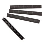 ERGO KEYMOD 7-SLOT WEDGELOK RAIL COVERS – 4 PACK | BLACK