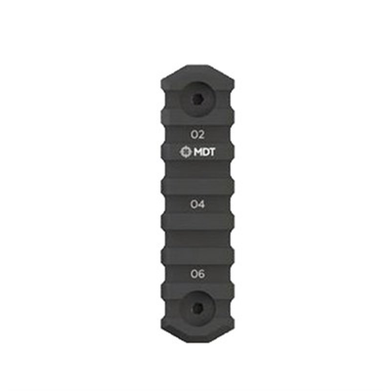 MDT M-LOK Picatinny Accessory Rail 3.15" Aluminum Type III Hard Anodized