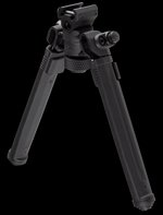 Magpul MAG941BLK Bipod for 1913 Picatinny Rail – 50° Tilt, 40° Pan, 6.3–10.3 in Height