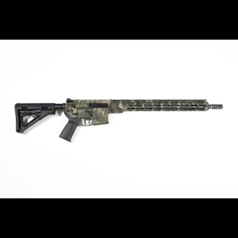 San Tan Tactical 6mm ARC 18" Rifle Length Barrel - Tiger Stripe Cerakote