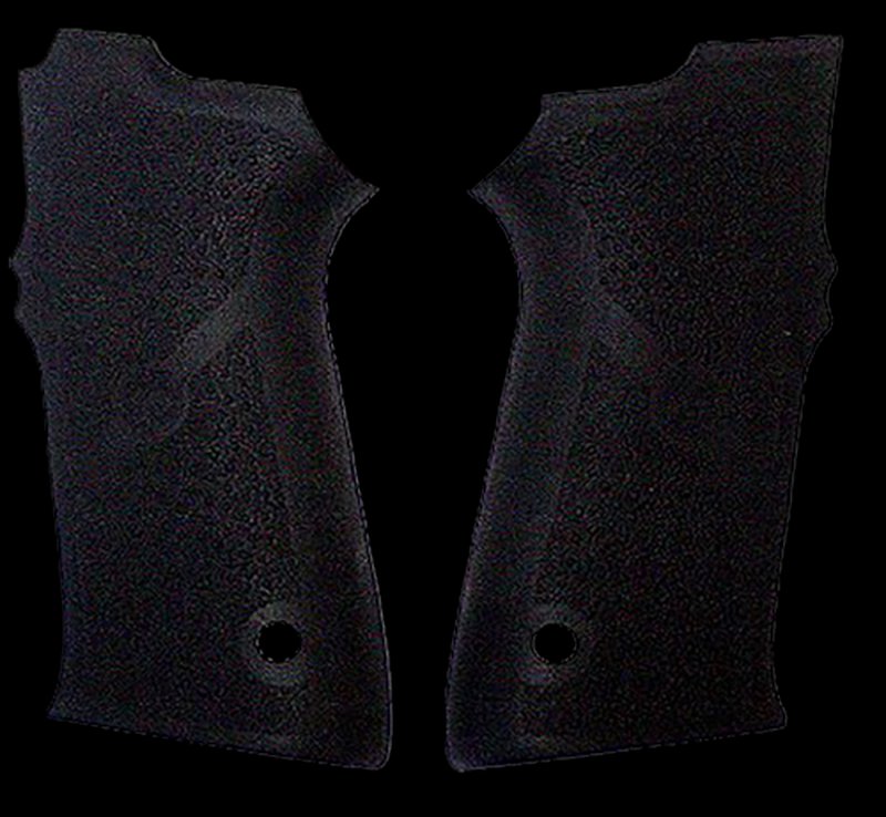 Hogue Rubber Grip Panels for Smith & Wesson 5906/4006 Pistols Cobblestone Black 40010