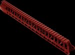 Timber Creek Enforcer AR-15 Handguard 15in Red Anodized Aluminum Picatinny M-LOK ME15HGR