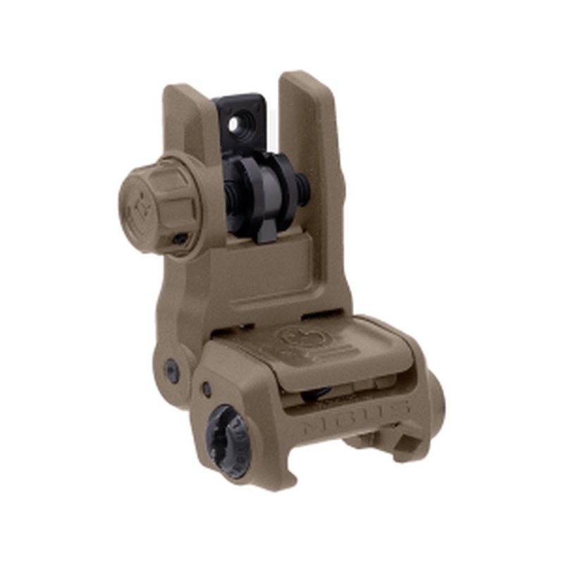 Magpul MAG1167-FDE MBUS 3 Rear Sight Flip Up Flat Dark Earth
