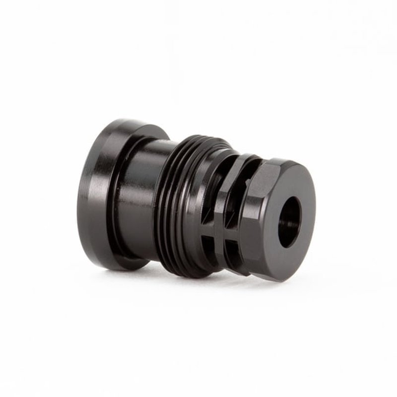 Griffin Armament Taper Mount EZ Brake Suppressor Mount 11/16"-24 Thread 45 Caliber Stainless Steel Nitride