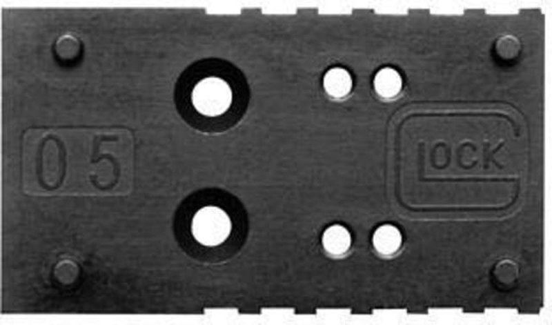 Glock MOS Adapter Plate 05 Mount Set Docter Black (74012)