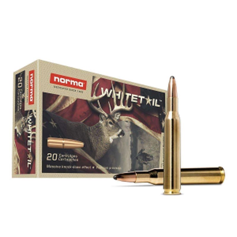 Norma 20169562 Dedicated Hunting 270 Winchester 130gr PSP Whitetail Ammunition