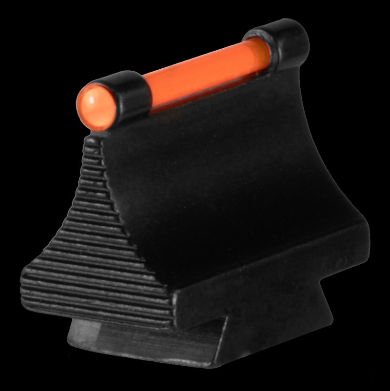 Truglo TG95530RR Front Sight 3/8 Dovetail Red Fiber Optic Steel