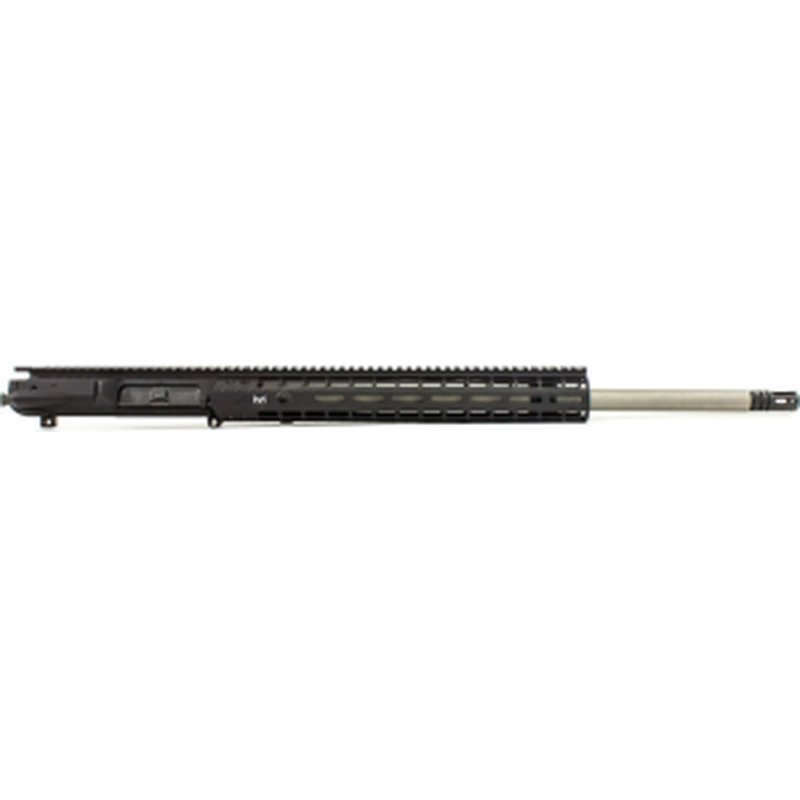 Aero Precision M5E1 Enhanced 22" 6.5 Creedmoor Stainless Steel Complete Upper Receiver with 15" Enhanced M-LOK Handguard - Anodized Black