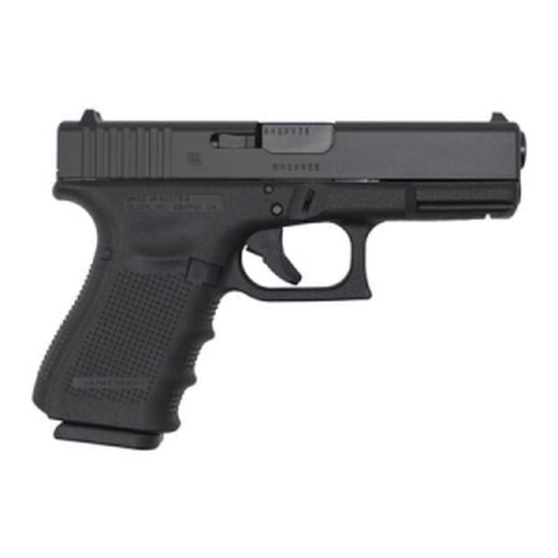 Glock 19 Gen4 9mm Pistol (10-Round, PG1950210)