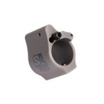 Superlative Arms Solid Set Screw Direct Impingement Adjustable Gas Block 0.625\" x 1\", Gray
