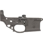 Primary Weapons 22-2M100SM1B MK1 Mod 2-M Black Anodized Stripped Lower for AR-15, Oversized Ambi Bolt Release/Catch