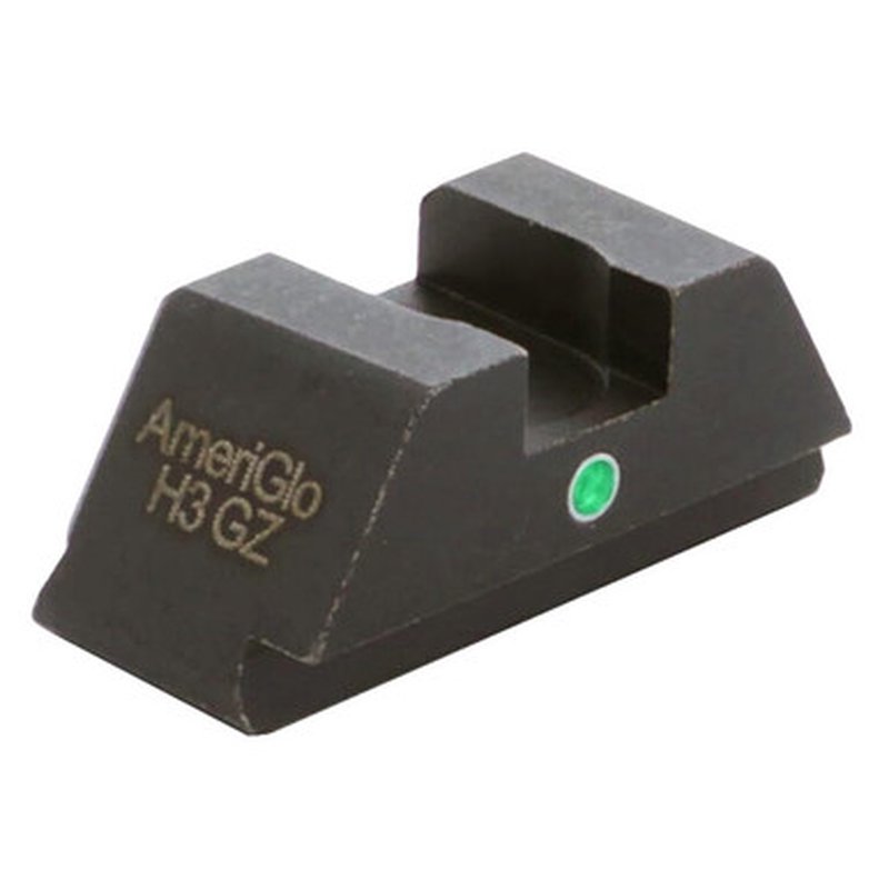 AmeriGlo i-Dot Green Tritium Single Dot Rear Sight Glock 42 .295"