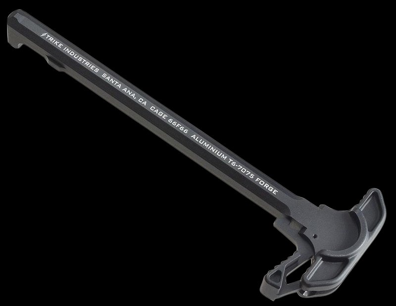 Strike Industries Arch-El Ambidextrous AR-15 Charging Handle Black Aluminum