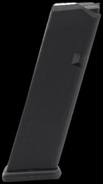 KCI USA Glock 17-Round 9mm Double-Stack Magazine, Black Polymer