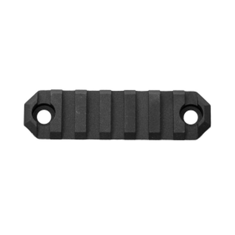 Grovtec 3-Inch 7-Slot Picatinny Rail With M-LOK (Black)