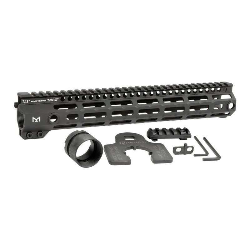 Midwest Industries Gen 4 G4M M-LOK Free-Float Handguard 12.625in Black