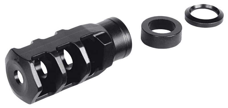 Sig Sauer Tread 1/2-28 3-Chamber Compensator, .223 Rem/5.56, Black