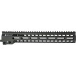 Geissele Automatics 05573B Super Modular Rail MK14 13.50" M-LOK, Black Aluminum for AR Platform, Barrel Nut Included