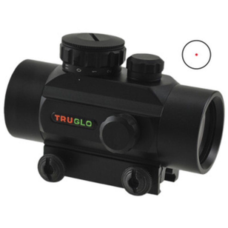 TruGlo 30mm Picatinny & Weaver Mount 5 MOA Red Dot Sight