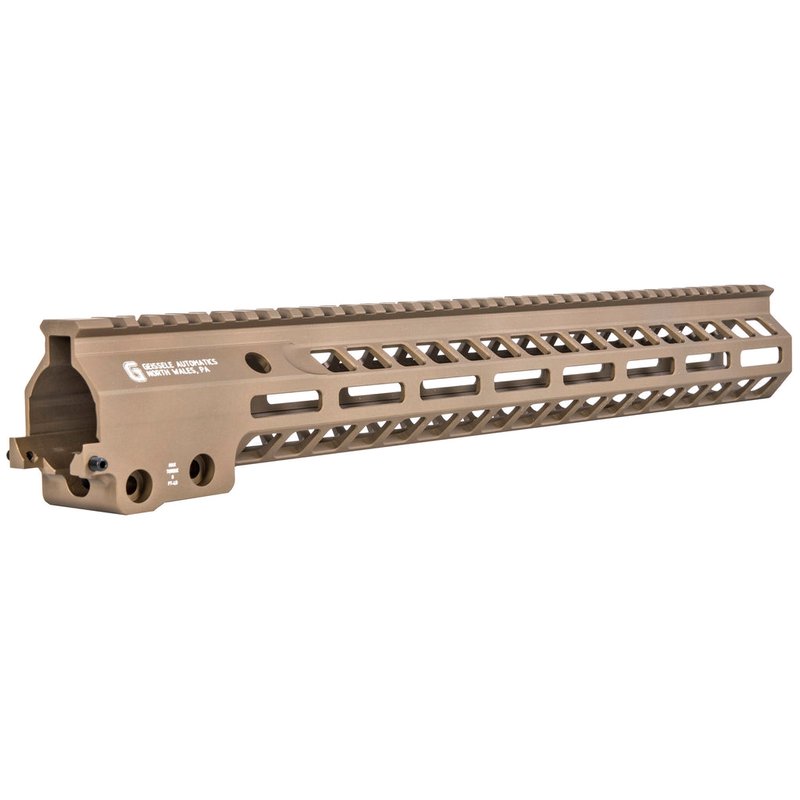 Geissele Automatics MK14 15in Super Modular Rail Handguard M-LOK Desert Dirt Type 3 05-575S