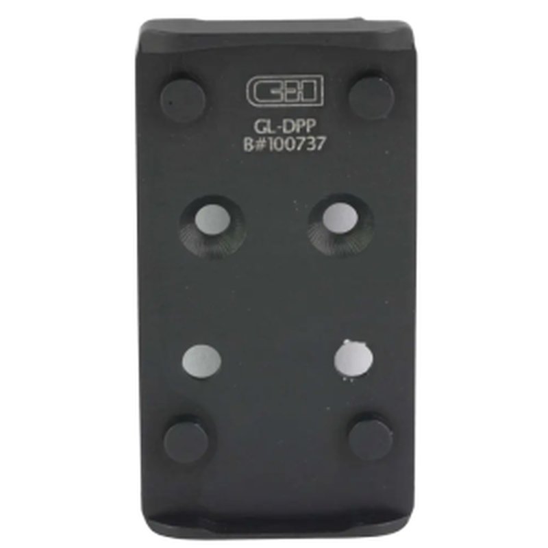 C&H Precision Glock MOS V4 Adapter Plate for Leupold Delta Point Pro (DPP/EFLX) Glock MOS