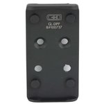 C&H Precision Glock MOS V4 Adapter Plate for Leupold Delta Point Pro (DPP/EFLX) Glock MOS