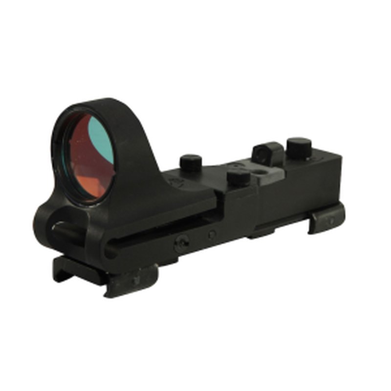 C-More Railway Reflex Red Dot Sight 6 MOA Red Dot with Click Switch and Integral Picatinny Mount