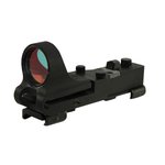 C-More Railway Reflex Red Dot Sight 6 MOA Red Dot with Click Switch and Integral Picatinny Mount