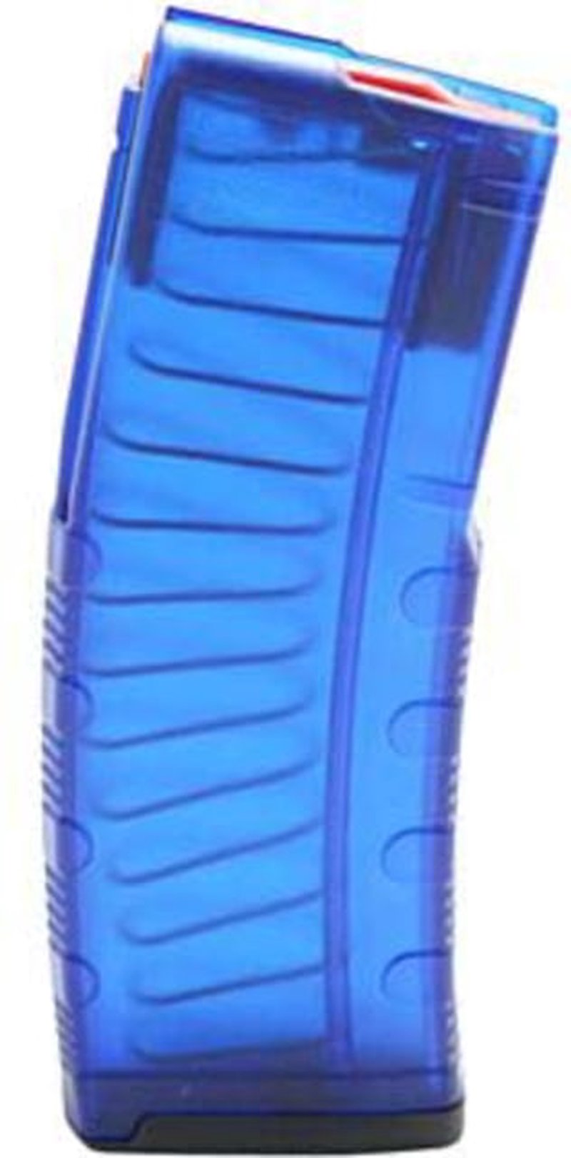 Amend2 AR-15 5.56x45 30rd Polymer Rifle Magazine Trans NRA Blue