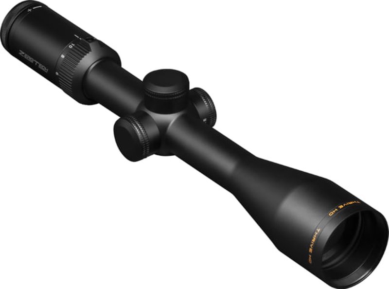 ZeroTech Optics TH6245P Thrive HD 6-24x50mm Rifle Scope, 30mm Tube, PHR II Reticle, Black
