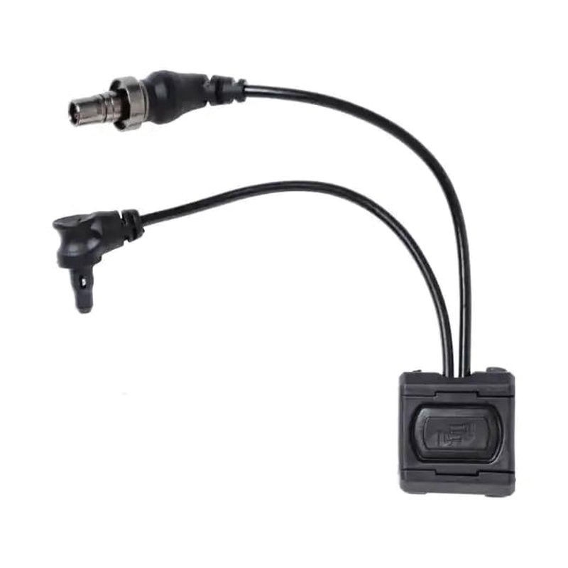 Unity Tactical ModButton Lite Dual Lead/Sync Remote Switch Polymer 1.30" - Compact - MBL2-BLK-SF